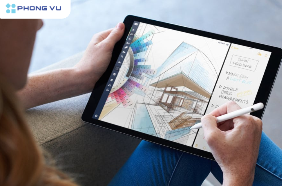 Apple Pencil giúp sinh viên tạo ra các bản vẽ kỹ thuật sắc nét