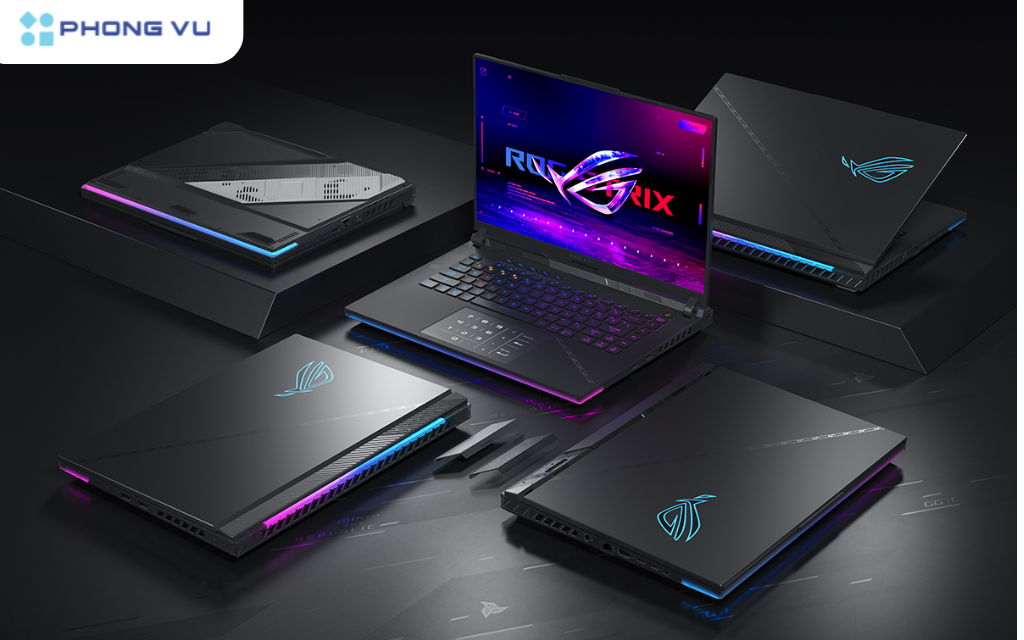 Laptop gaming Asus nổi tiếng nhất với dòng ROG và TUF