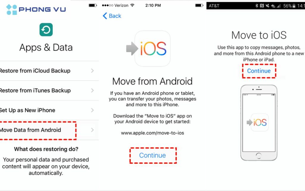 Tải về ứng dụng Move to iOS trên Android