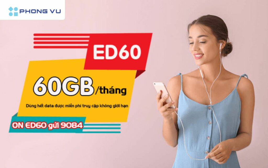 MobiFone cho ra mắt gói cước ED60 có giá 60.000đ được sử dụng trong vòng 30 ngày