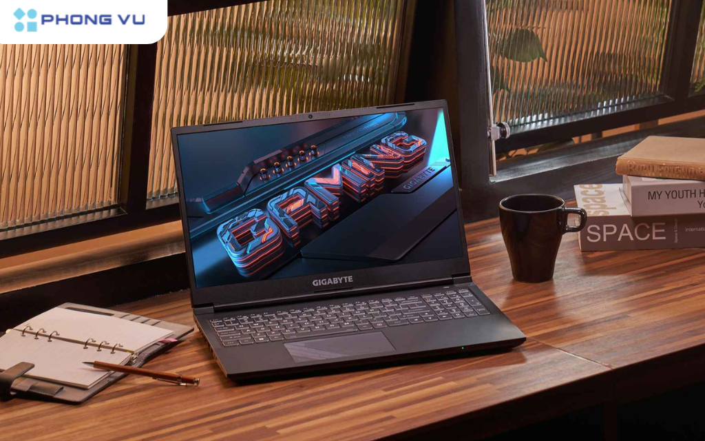 Gigabyte là thương hiệu laptop gaming mới nổi nhưng có hiệu năng cực lớn và thiết kế bắt mắt