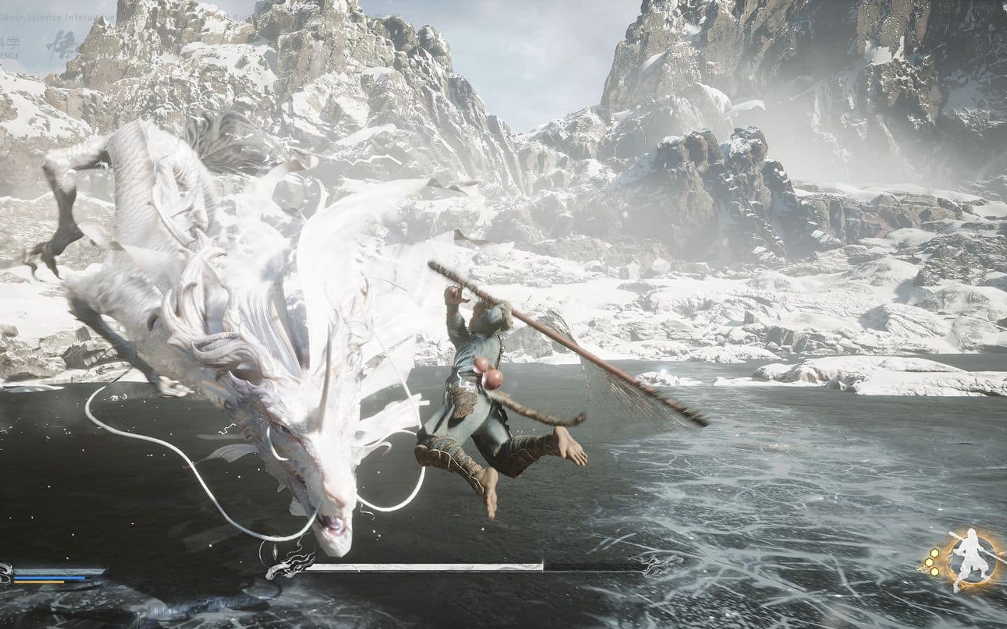 Kang Jinlong là một con rồng trắng khổng lồ