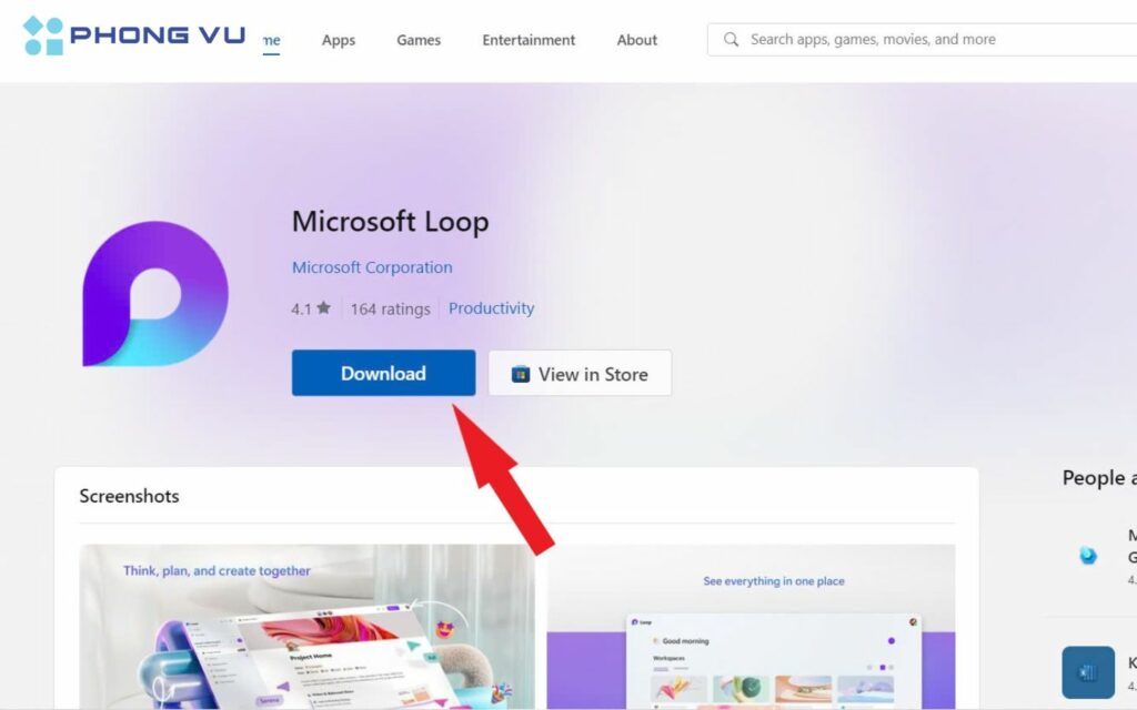 Cách tải Microsoft Loop