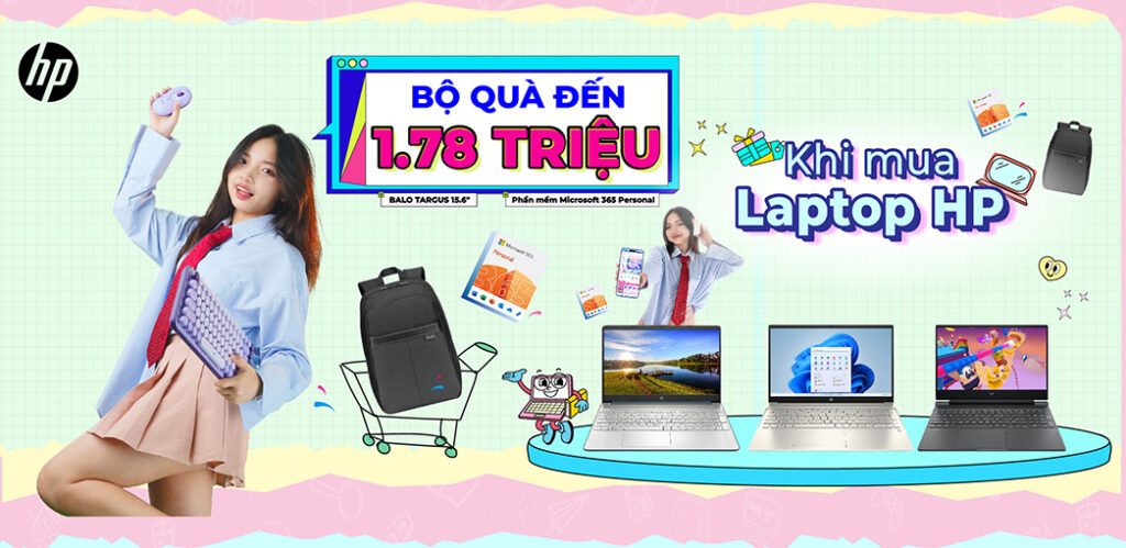 Mua laptop HP tại Phong Vũ - Nhận ngay bộ quà tặng Microsoft Office lên đến 1.78 triệu