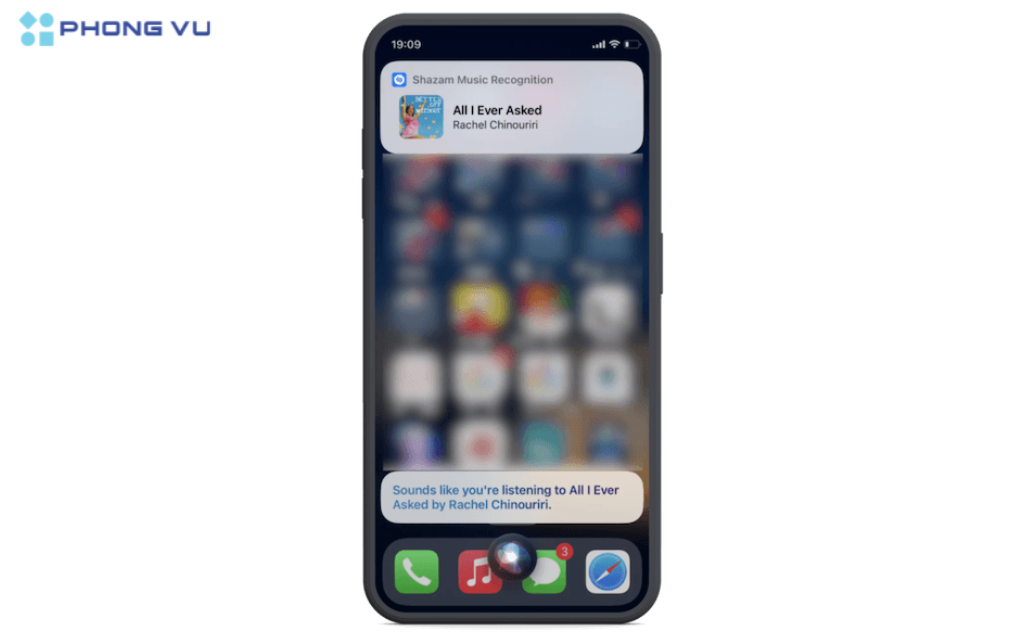 Người dùng Apple có thế dùng Siri trong việc tìm kiếm bài hát