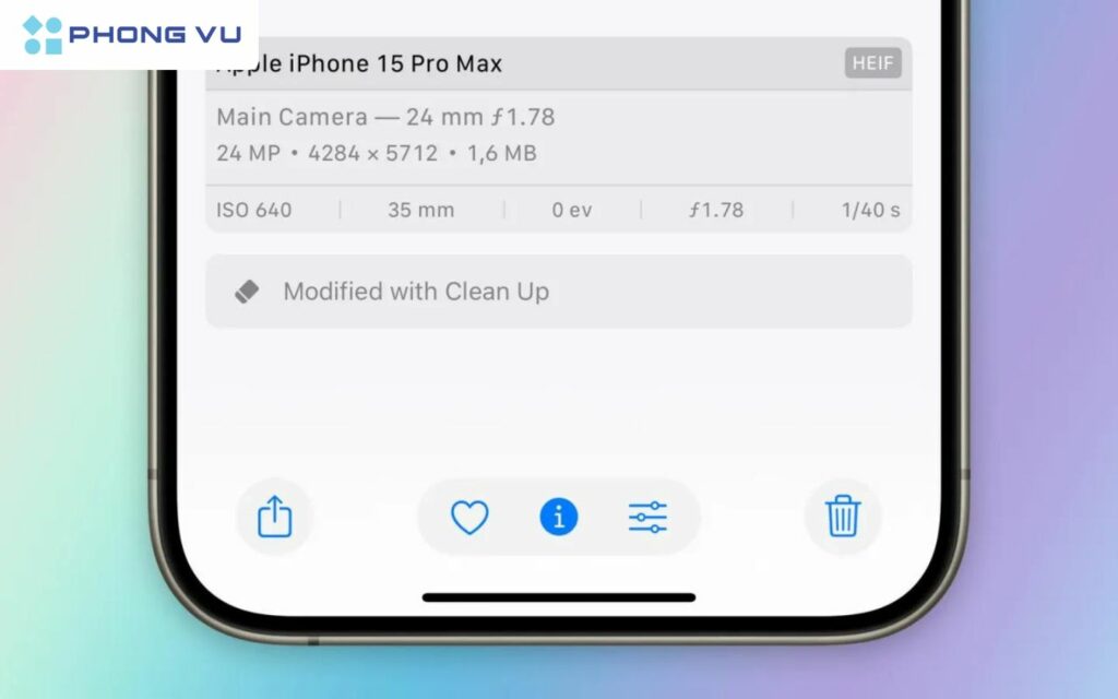 Tính năng xóa vật thể được tích hợp trong phiên bản iOS 18.1 Beta 3 trên iPhone