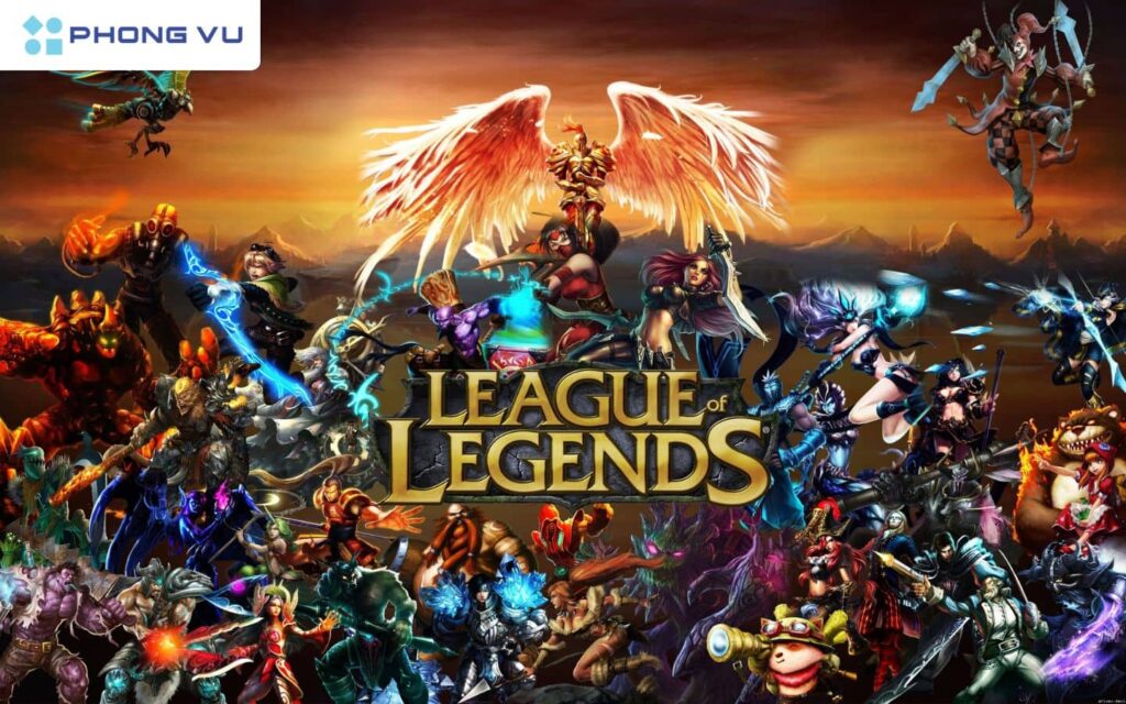 League of Legends (LOL) tựa game MOBA được phát hành bởi Riot Games