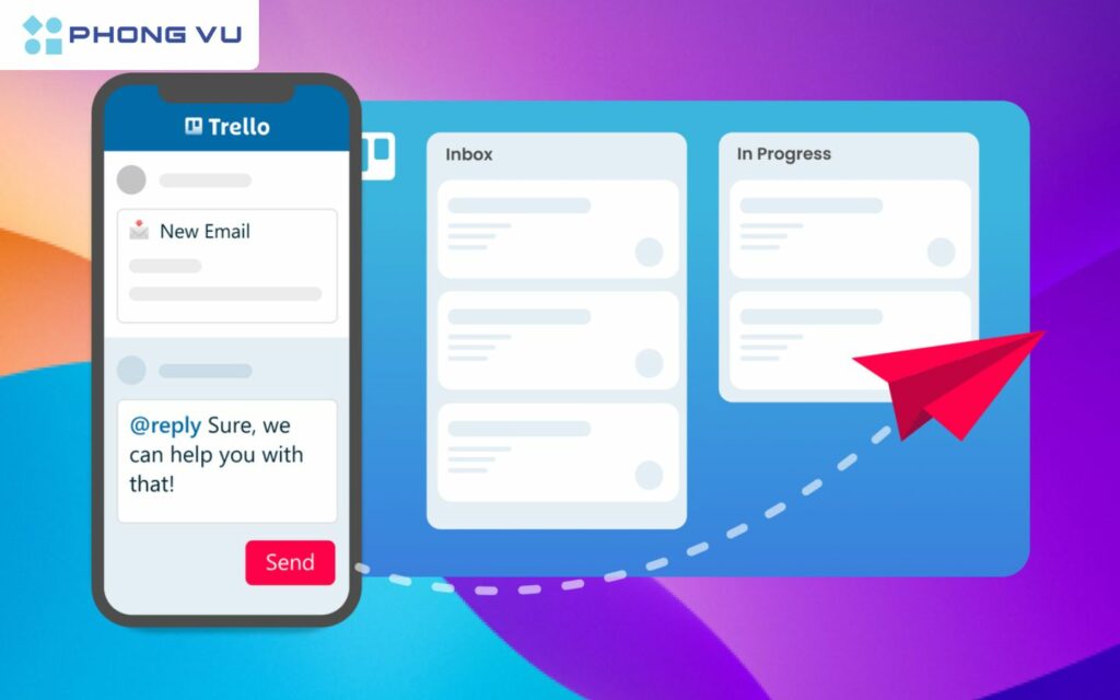 Trello tích hợp nhiều thành phần tiện ích cho người dùng