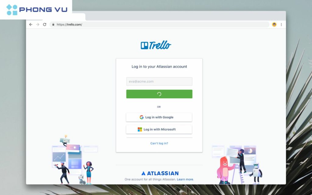 Đăng ký tài khoản trên ứng dụng Trello