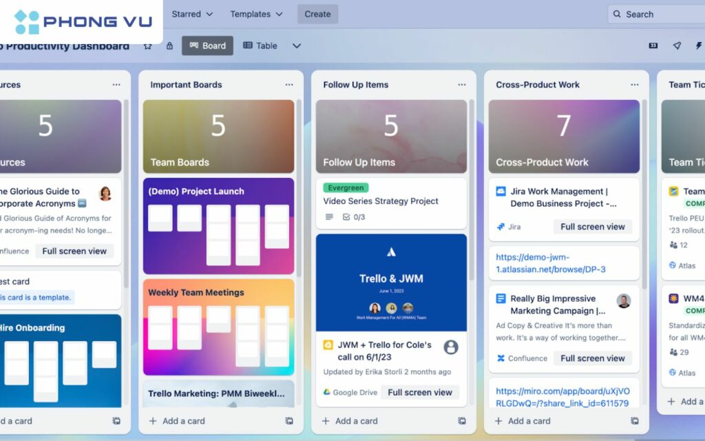 Chia sẻ bảng dễ dàng trên Trello