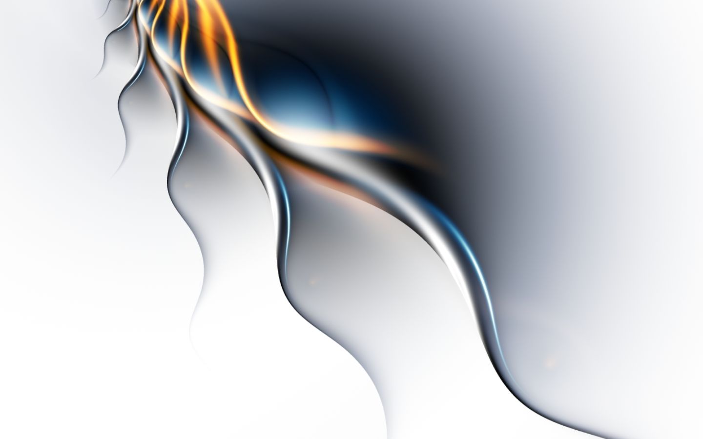 Hình nền trắng sợi vàng sang trọng.