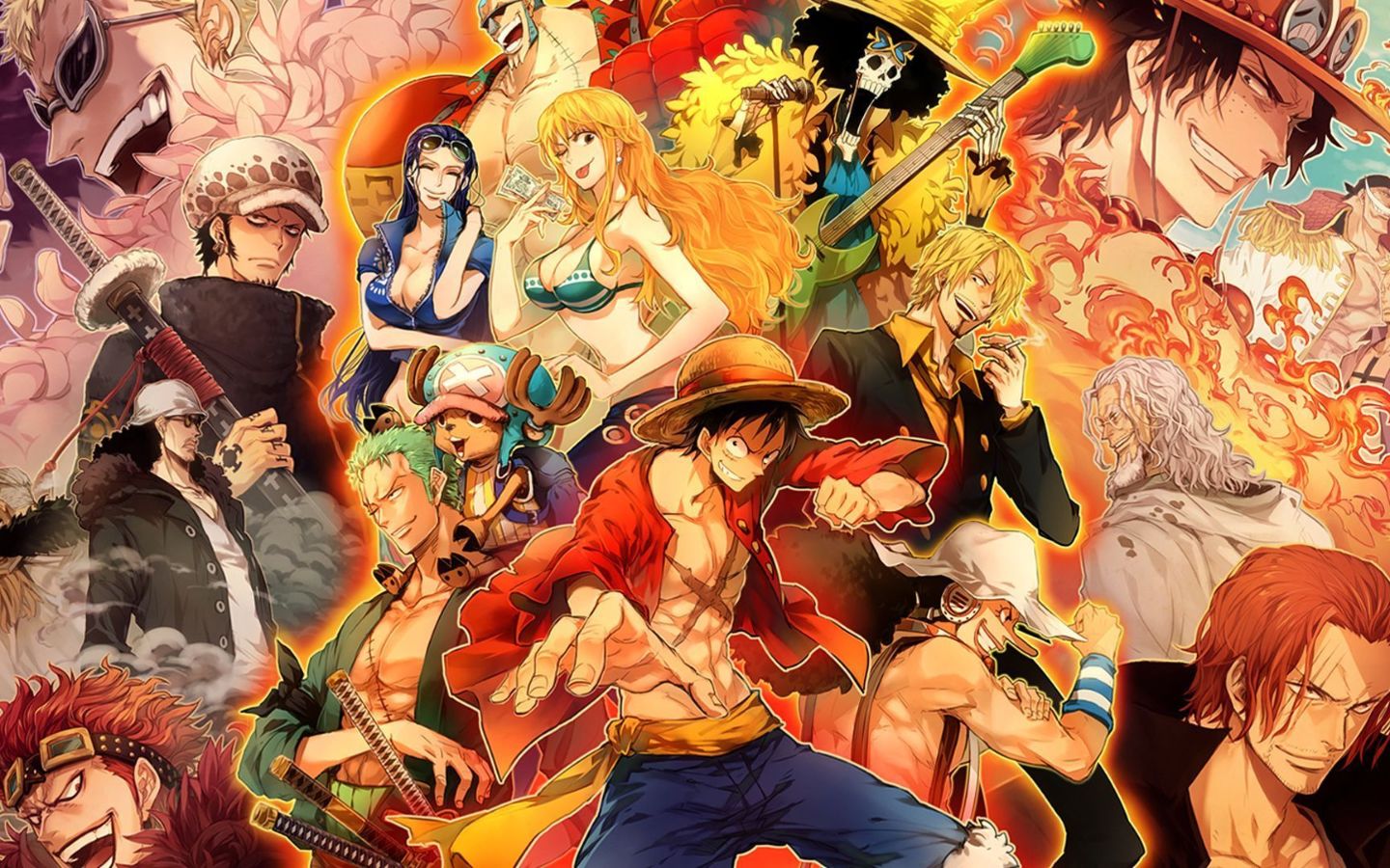 Hình nền máy tính 4k one piece