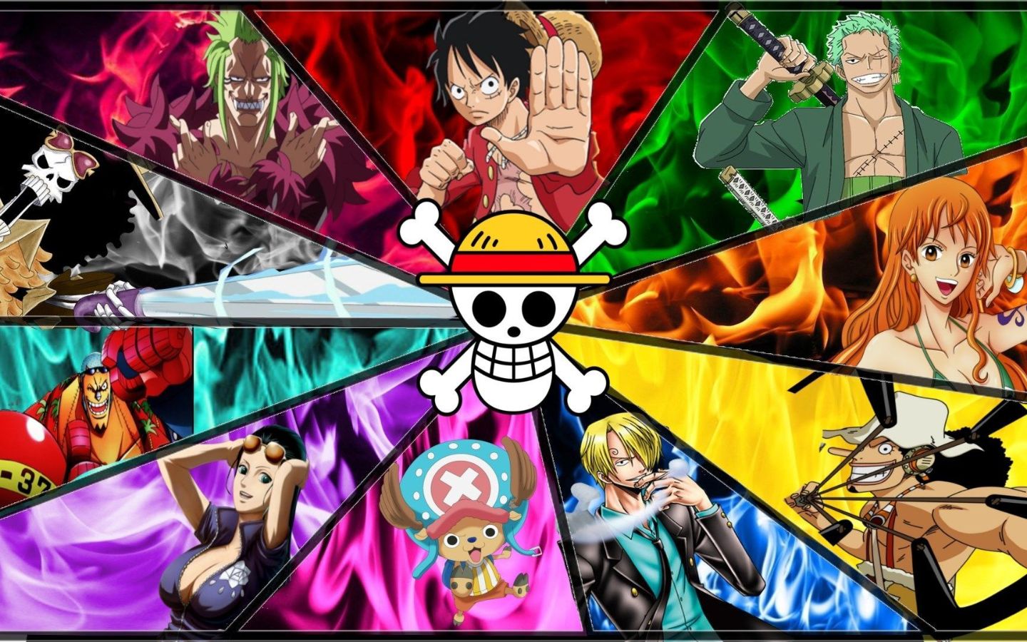 Hình nền máy tính 4k về one piece