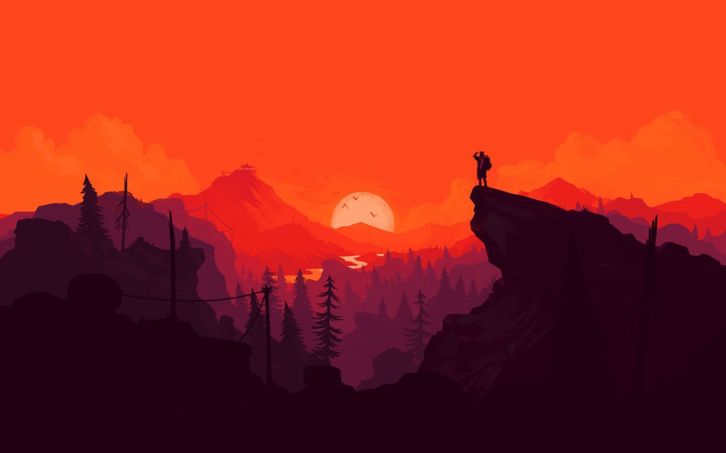 Hình nền máy tính 4k minimalism siêu nét