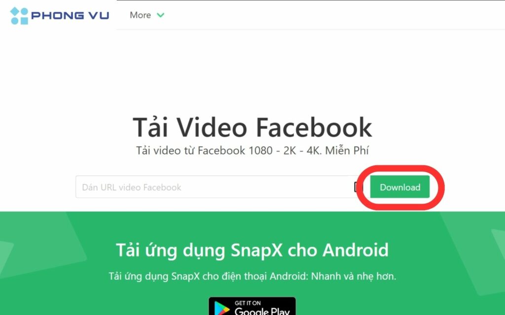 các bước để tải Snapsave trên máy tính