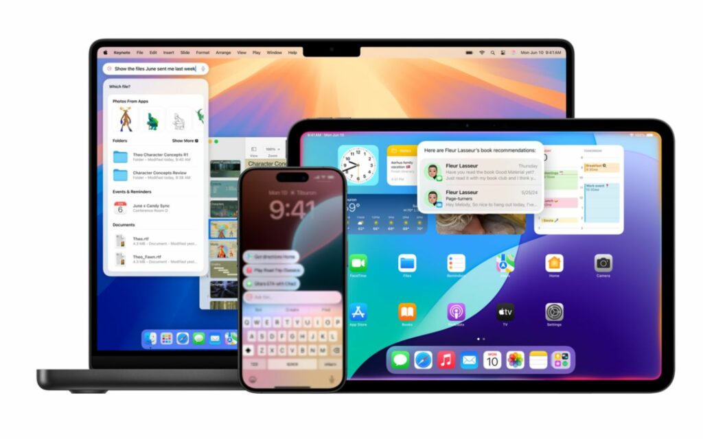 Apple Intelligence sẽ sử dụng iPhone, iPad và Mac