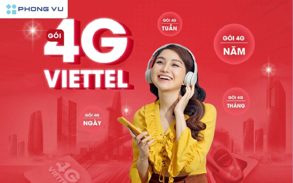 Tổng hợp các gói 4G Viettel theo 1, 3, 5 và 7 ngày