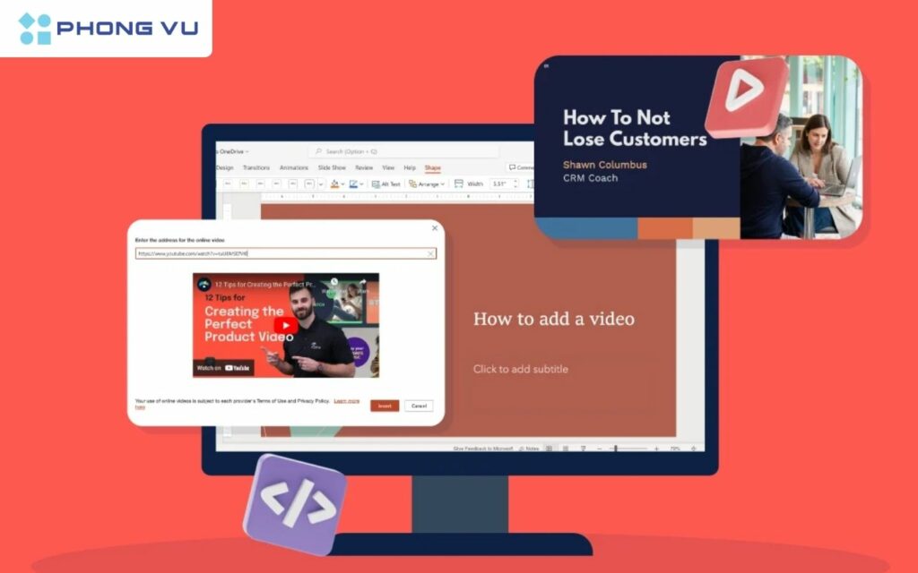 Chèn video vào PowerPoint tạo nên sự chuyên nghiệp trong quá trình trình chiếu