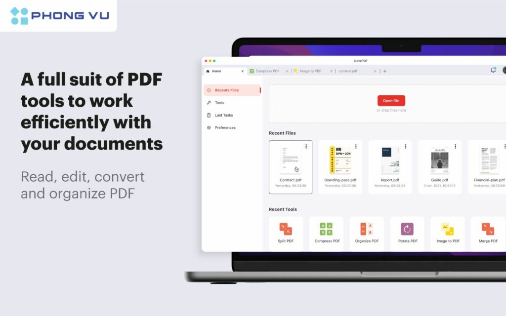 PDF Converter là một phần mềm trực tuyến dựa trên nền web có chức năng chuyển đổi tài liệu sang PDF