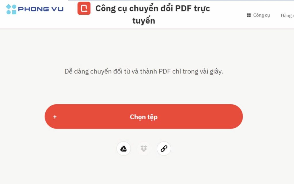 Dịch vụ trực tuyến miễn phí xử lý tệp PDF tất cả trong một