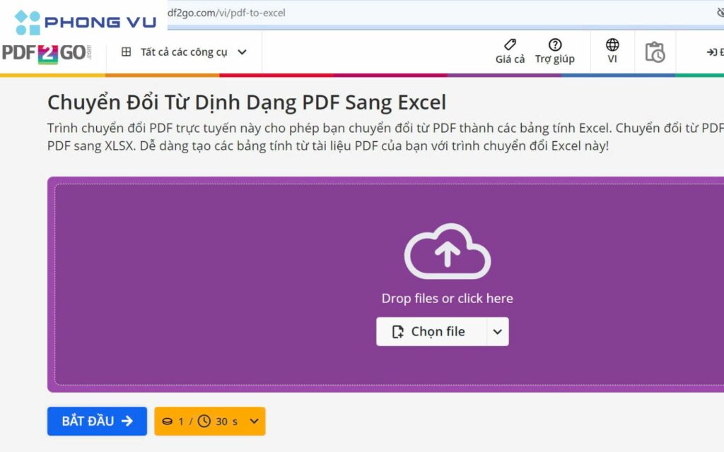 Một giải pháp mạnh mẽ hơn dành cho các tác vụ PDF của bạn