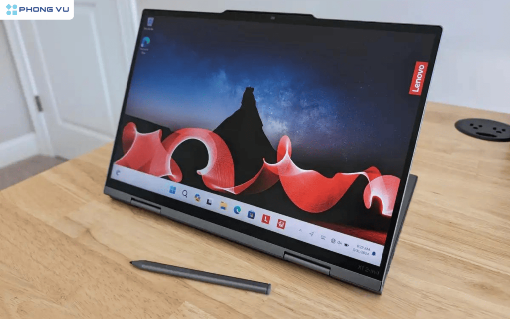 ThinkPad X1 2-in-1 Gen 9 đều có độ phủ màu lên đến 100%sRGB