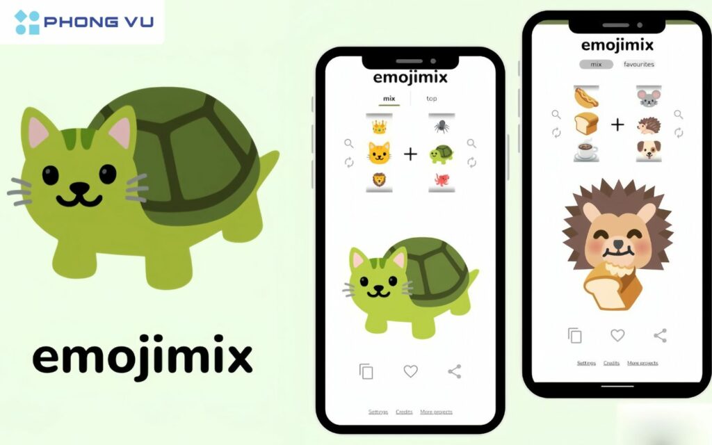 Emojimix là một ứng dụng giải trí vô cùng đặc biệt