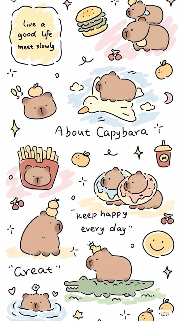 hinh nen capybara cute 3