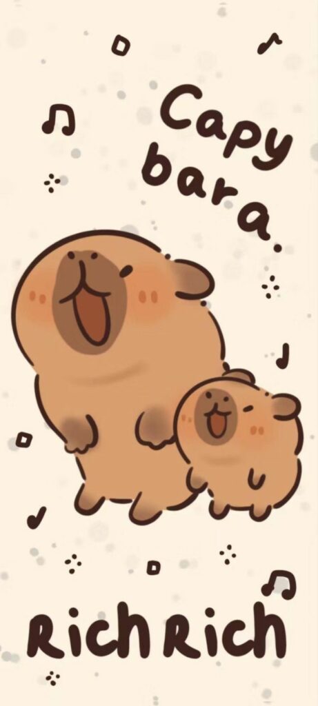 hinh nen capybara cute 7