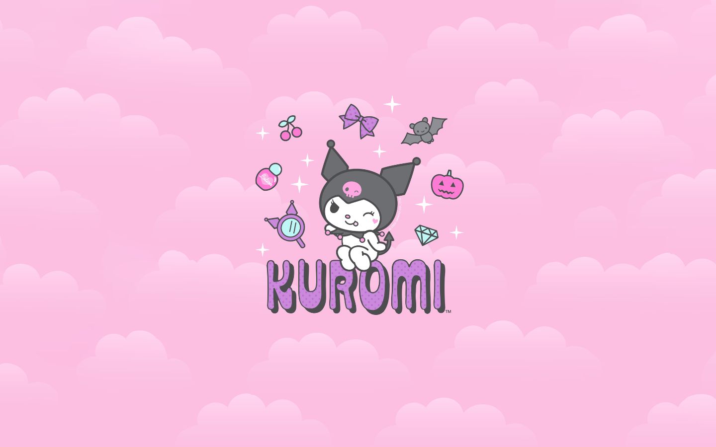 Hình nền kuromi. (Nguồn: Internet)