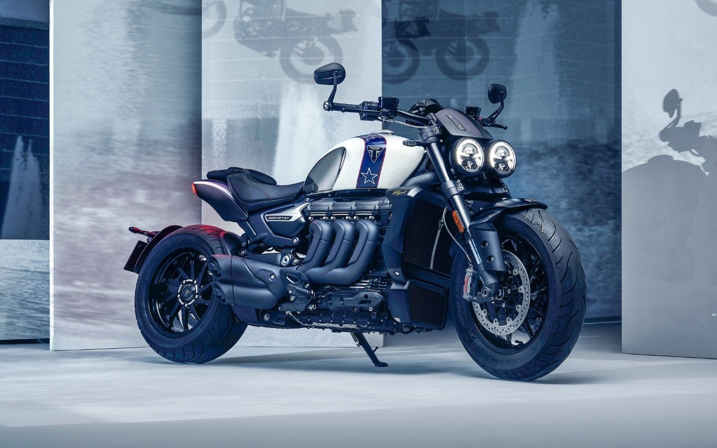 Hình nền xe phân khối lớn độc đáo.