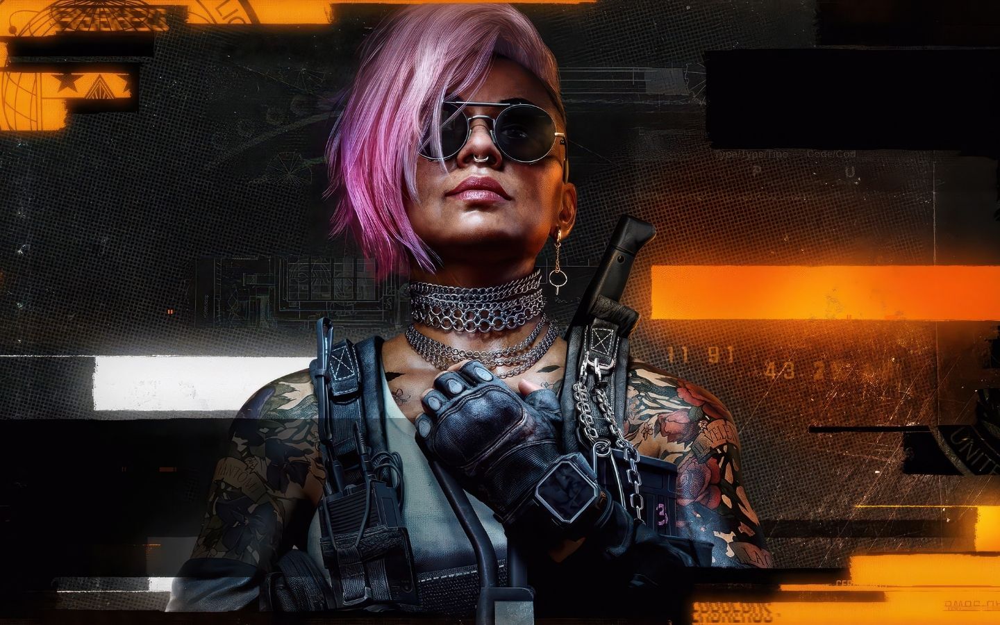 Hình nền cô gái gang gang ngầu lòi. (Nguồn: Internet)