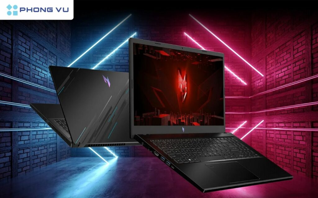 Laptop Gaming ACER Nitro V ANV15-51-58AN  thế giới gaming qua màn hình lớn 15.6 inch, độ phân giải Full HD
 