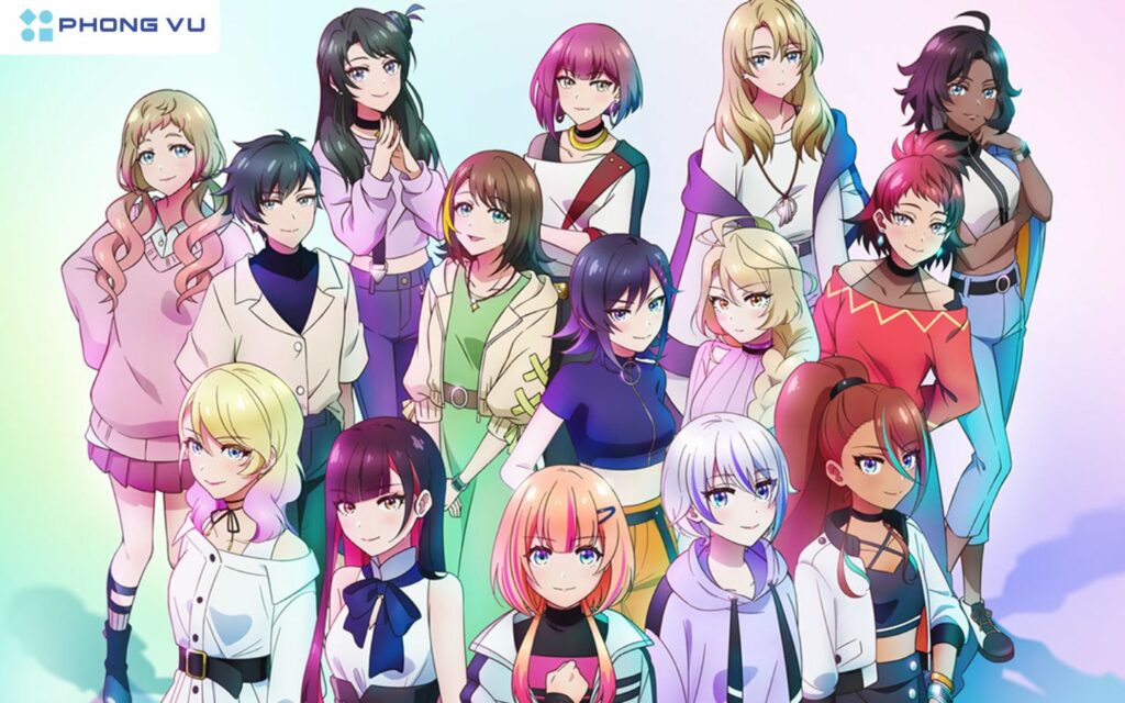 Bộ phim hoạt hình xoay quanh cuộc sống của các nghệ sĩ ảo