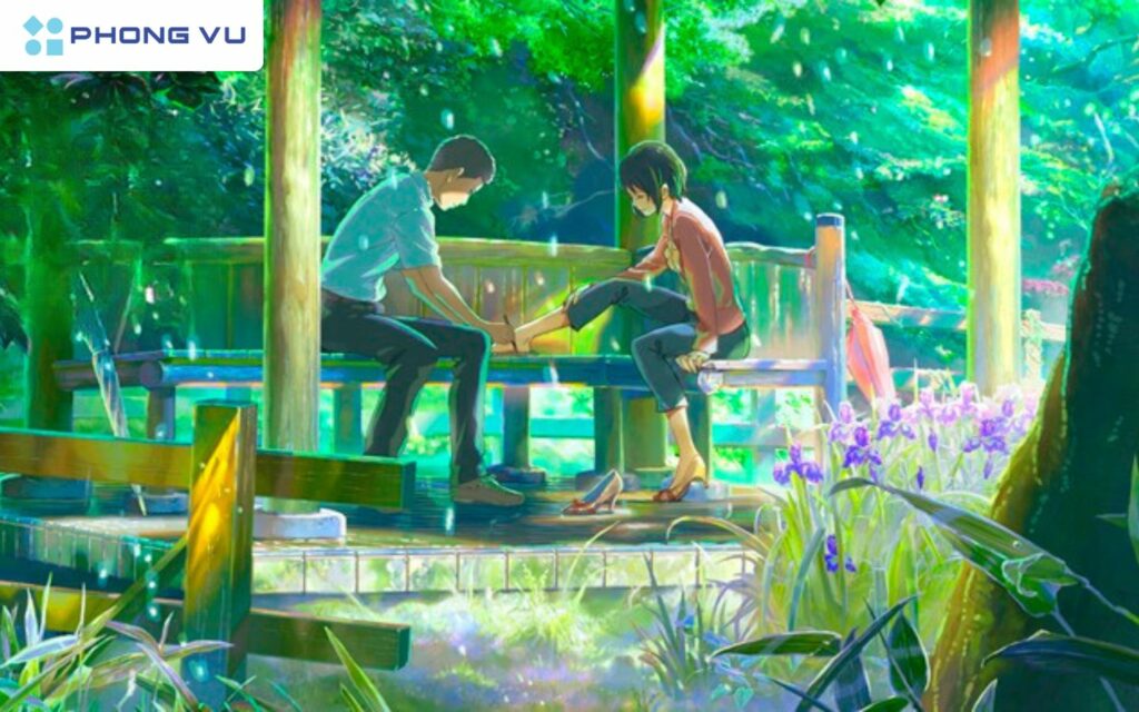 Khung cảnh lãng mạn trong bộ phim được nhiều khán giả yêu thích bởi sự thơ mộng