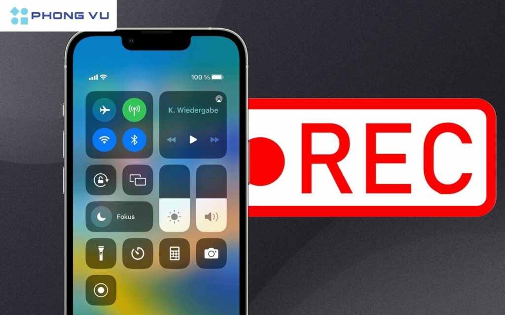 Cho phép người dùng ghi lại mọi hoạt động diễn ra trên màn hình của iPhone