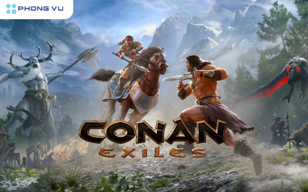 Chiến đấu, xây dựng và sinh tồn trong một vùng đất khắc nghiệt với Conan Exiles