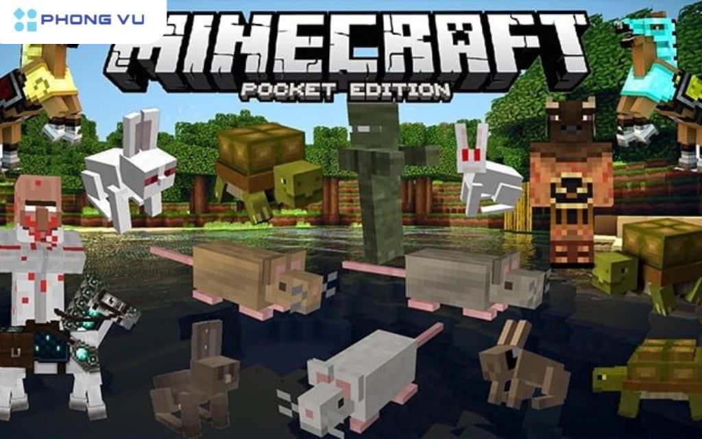 Đây là phiên bản di động của tựa game huyền thoại Minecraft