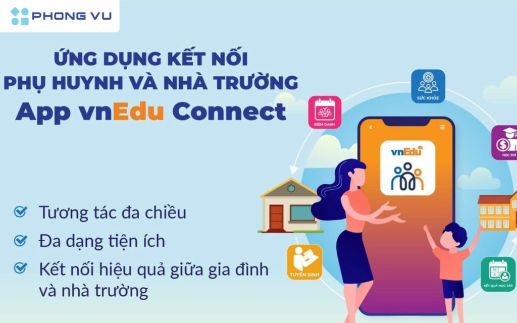 Kết nối phụ huynh, nhà trường và học sinh