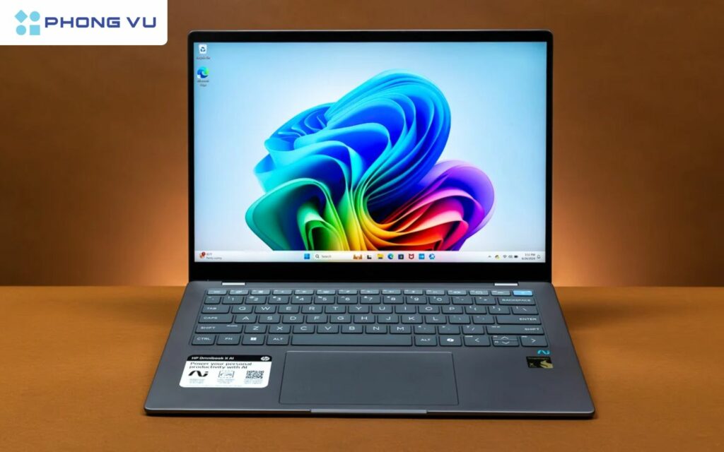 HP OmniBook X. Được trang bị bộ xử lý mạnh mẽ và công nghệ AI tiên tiến, chiếc laptop này không chỉ mang lại hiệu suất vượt trội mà còn tích hợp những tính năng đặc biệt giúp người dùng tiết kiệm thời gian và nâng cao năng suất.