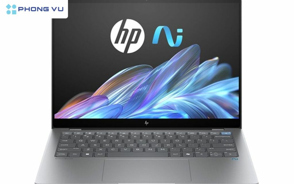 Một trong những điểm nổi bật nhất của HP OmniBook X chính là khả năng xử lý nhờ sự kết hợp giữa vi xử lý Intel Core i7 thế hệ 12 và các thuật toán AI tiên tiến. 