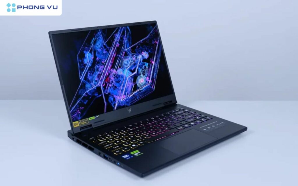 Acer Predator Helios Neo 14 PHN14-51-96HG trang bị Ultra 9 và GPU RTX 4070, đi kèm màn hình 14.5 inch WQXGA+ với tần số quét 165Hz.