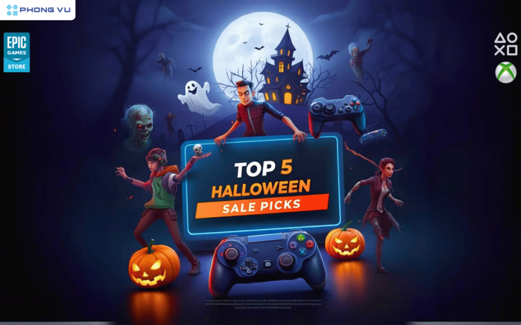 Khuyến mãi Halloween còn mang đến nhiều lựa chọn thú vị khác cho những ai yêu thích các tựa game rùng rợn