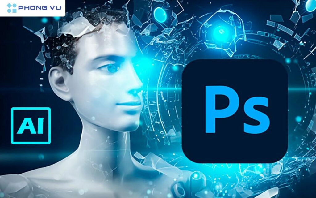 Công cụ Adobe Photoshop tích hợp AI trong thiết kế đồ họa