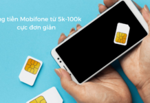 Cách ứng tiền Mobifone từ 5k-100k vào tài khoản chính cực đơn giản