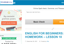 Top 15 website check lỗi ngữ pháp tiếng Anh