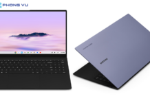 Samsung Chromebook Plus ra mắt: Chiếc máy tính siêu mỏng và nhẹ