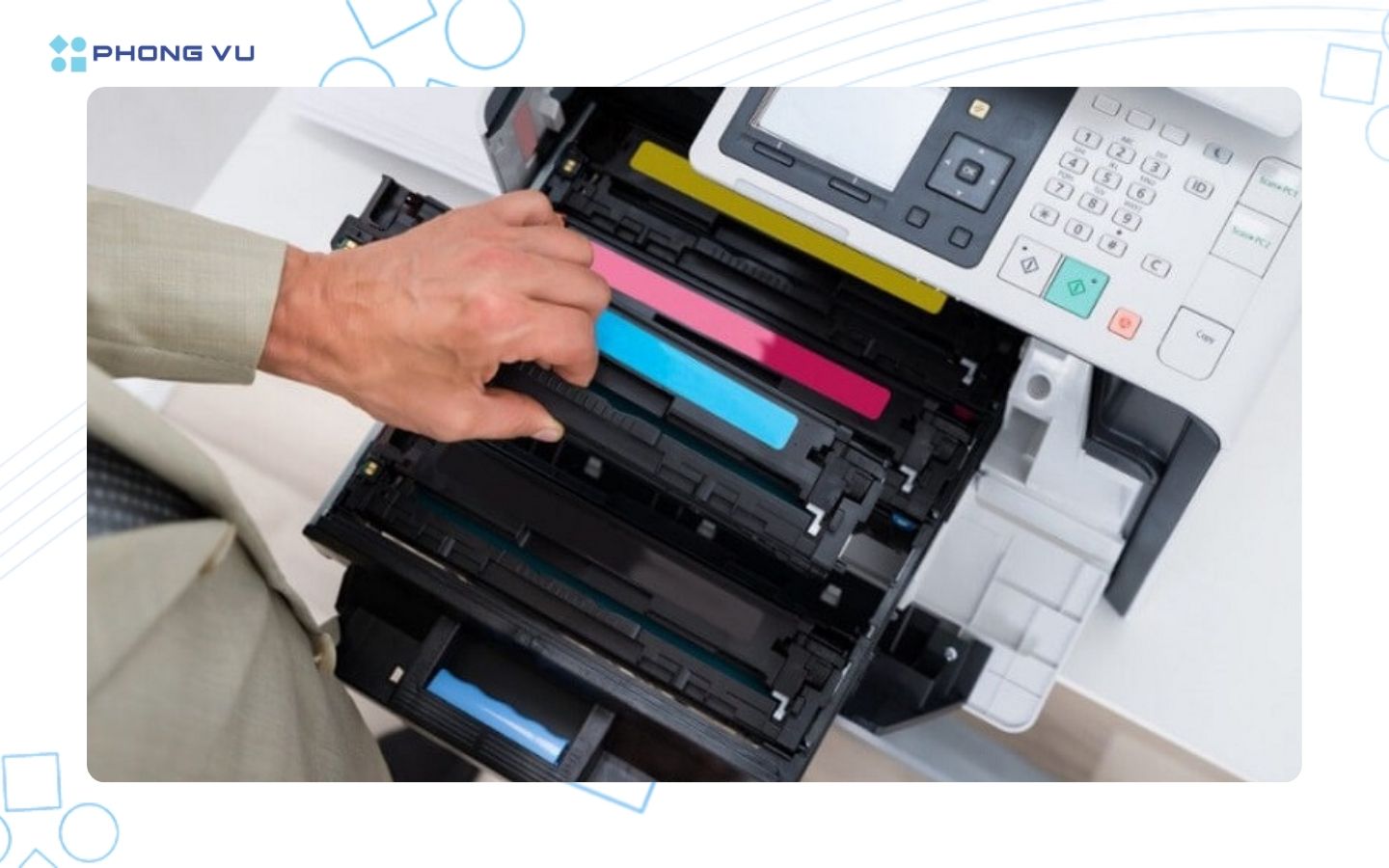 Cách sử dụng máy in cho người mới bắt đầu đơn giản nhất 1 Kiểm tra giấy và mực in