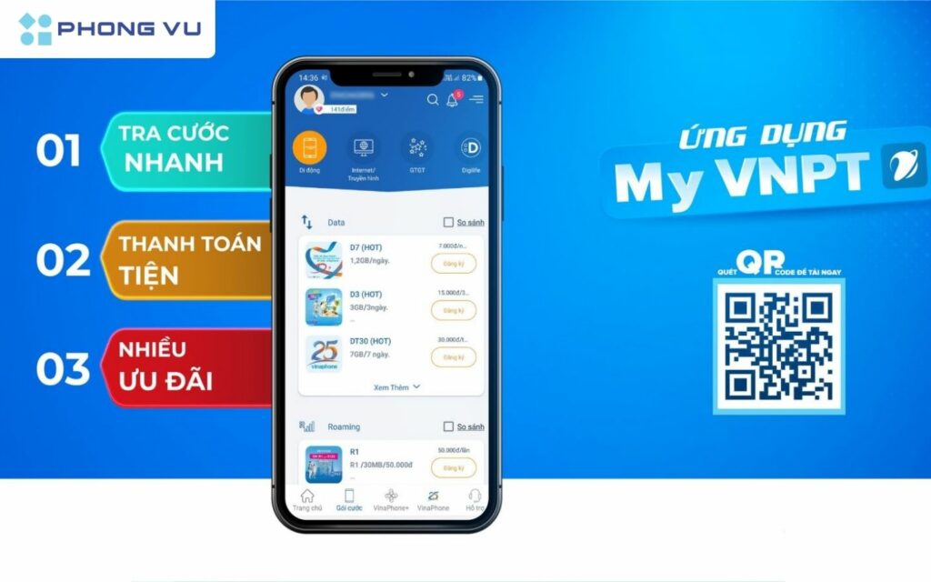 Làm sao để kiểm tra dung lượng 5G Vinaphone