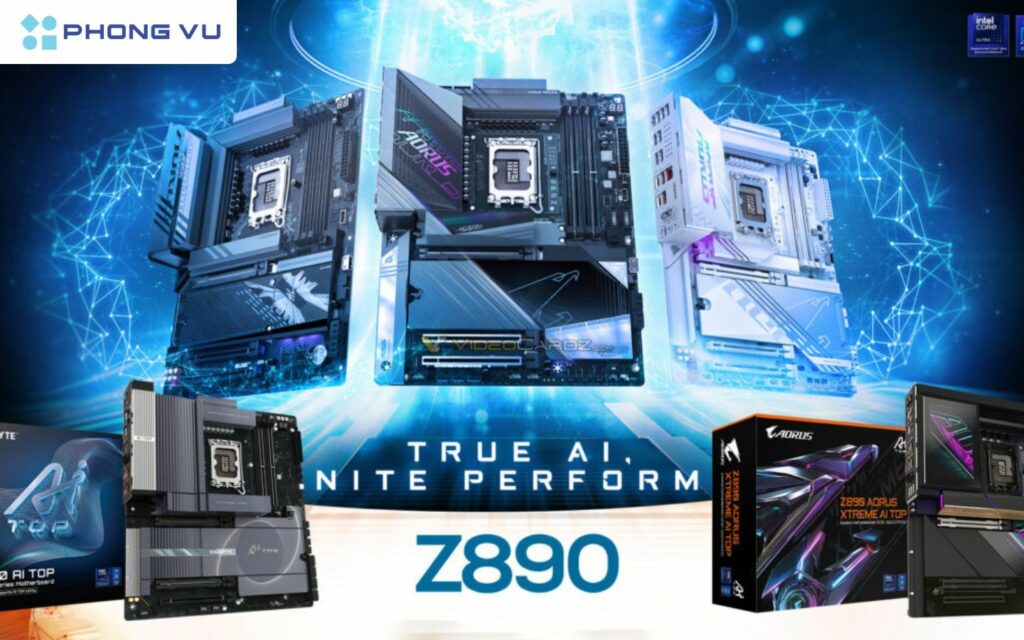 Mainboard Z890 sở hữu VRM mạnh mẽ vượt trội